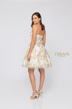 A-line graduation, party, or wedding guest dress from Terani