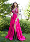 Low-back, a-line prom or quinceanera dress from Mori Lee